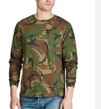 Polo Ralph Lauren Men&#39;s Jersey Cotton Camo Long Sleeve T-Shirt 2XL - £39.08 GBP