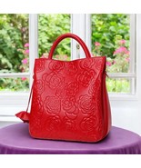 FILBY Roses Handbag - Stunning Wrist Bag For Her - Bold Design Super Hig... - €147,99 EUR