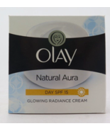 Olay Natural Aura Day SPF 15 Glowing Radiance Cream 1.7 oz / 50 g - $12.92