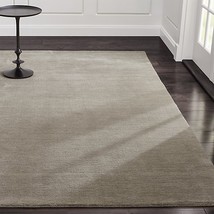 Area Rugs 7&#39; x 10&#39; Baxter Putty Hand Tufted Crate &amp; Barrel Woolen Carpet - £439.93 GBP