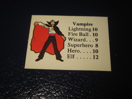 1980 TSR D&amp;D: Dungeon Board Game Piece: Monster 6th Level - Vampire - $1.00