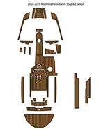 2018-2019 Moomba Helix Swim Platform Cockpit Mat Boat EVA Teak Deck Floo... - $1,224.23 CAD