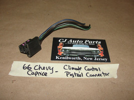 Oem 66 Chevy Caprice Climate Control Wire Harness Pigtail Connector - £19.89 GBP