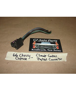 OEM 66 Chevy Caprice CLIMATE CONTROL WIRE HARNESS PIGTAIL CONNECTOR - $33.90 CAD