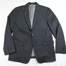 Banana Republic 44 Long Charcoal Woven Standard Fit 2 Button Blazer - £33.44 GBP