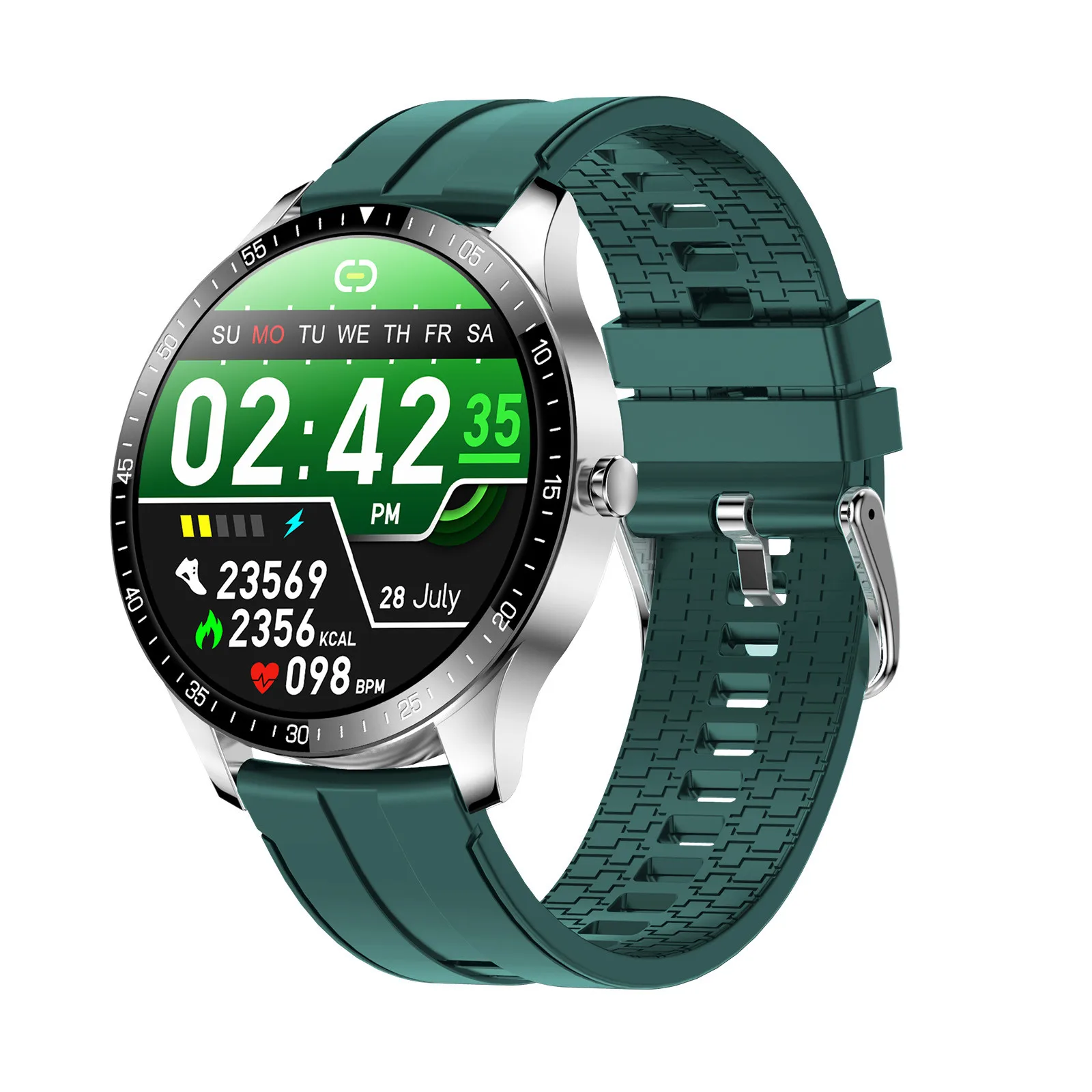 S80 Smart Watch Men  Fitness Tracker Custom Dials Waterproof Ip68 Heart Rate Cal - £183.11 GBP