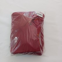 Catalina Mockneck Men's Red Pullover Sweatshirt Long Sleeve Measured Chest 46 image 9