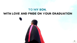 Ecard for Graduation Day Title: To My Son With Love and Pride on Your Gr... - $37.82 MXN