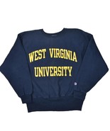 Vintage West Virginia University Champion Reverse Weave Sweatshirt Mens ... - £37.17 GBP