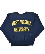 Vintage West Virginia University Champion Reverse Weave Sweatshirt Mens ... - £35.31 GBP