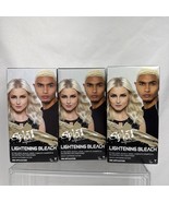 (3) Splat Lightening Bleach Blonde Complete Kit W/ Shampoo &amp; Conditioner - $25.19