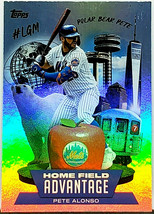  Pete Alonso Ssp &quot;Home Field Advantage&quot; Refractor 2022 Topps #HA-6 Mets Case Hit - £156.17 GBP
