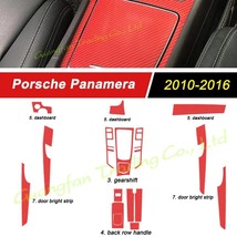 For  Panamera Year 2010-2016 3D/5D   Car Inner Trim Cover Interior Sticker Decor - £75.57 GBP