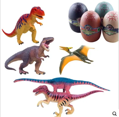 R egg toy animal model simulation assembly deformation rex triceratops dino puzzle toys thumb200