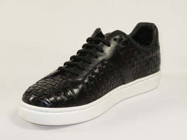 Men's Shoes GENIO Turkey Casual Dress Genuine Leather Braided 120198803 Black image 3
