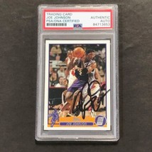 2002-03 Topps #137 Joe Johnson Signed Card AUTO PSA Slabbed Suns - $59.99