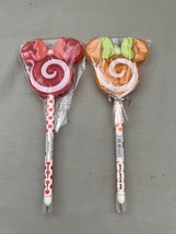 Disney Parks Minnie Mouse Lollipop Pen Set of 2 NEW RETIRED image 2