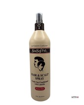 SoftSheen Carson - Sta-Sof-Fro Hair &amp; Scalp Spray Extra DRY 16 oz LANOLIN Big Sz - £46.38 GBP