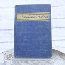 A Latin Reader for Colleges by H Levy 1942 Vintage Hardcover Prentice-Hall - $24.19