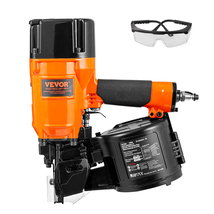 VEVOR Coil Siding/Framing Nailer CN83N2-3-1/4" 15° 70-120PSI Tool-Less S... - $155.99