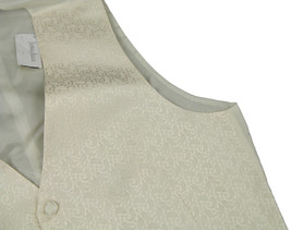 NEW Brioni Fine Silk Formal Dress (Tuxedo) Vest!  Large  Creme Paisley   *ITALY* - £235.89 GBP