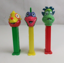 Vintage Lot of 3 Dragon Head Pez Dispensers 3 Different Dragons (B) - £7.60 GBP