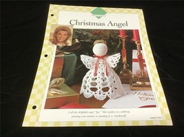 Christmas Tradition Christmas Angel One Sheet Two Page Craft Pattern Boo... - £7.90 GBP