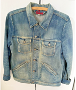 Blue Cult Women’s Denim Jean Jacket Size Large Made In USA Style 252RDBT - £14.44 GBP