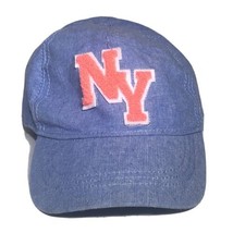H&amp;M New York City NYC Strapback Hat Blue Tourism Adjustable Cap - £4.75 GBP