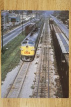Vintage 1996 Color Matte Photo Print Louisville &amp; Nashville Railroad 695... - $12.99