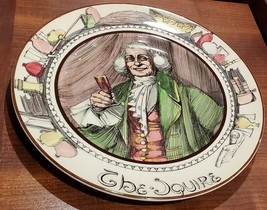 Vintage Royal Doulton Plate, The Squire, D6284, Porcelain, England Circa... - $29.95