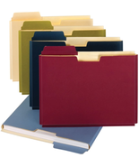 Globe-Weis File Folder Pockets 150 Sheet Capacity Letter Size Double Top... - £14.74 GBP