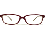 Ray-Ban Eyeglasses Frames RB5059 2171 Burgundy Red Nude Rectangular 51-1... - £47.87 GBP