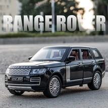 1:24 Range Rover 2022 SUV Alloy Diecast Model Toy Cars Sound Light Car - £21.51 GBP