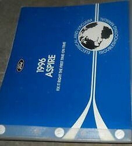 1996 Ford Aspire Elettrico Cablaggio Schema Servizio Negozio Riparazione... - $2.54