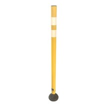 Gorilla Post Magnetic Yellow Impact Recovery Delineator Bollard Sign Post 48" B image 4