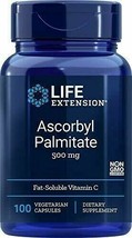 Life Extension Ascorbyl Palmitate 500 Mg, 100 veggie caps - $26.59