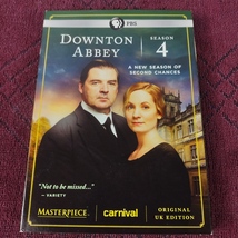 Downton Abbey - Season 4 - 2013 Release - 3 Disc DVD Set w/Slipcover - New  - $6.00