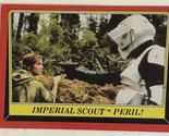 Vintage Star Wars Return of the Jedi trading card #75 Imperial Scout Peril - $1.97