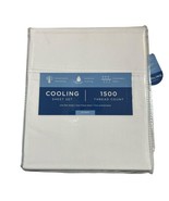 Cooling Sheet Set Queen White 1500 Thread Count Breathable Moisture Wicking - $60.45