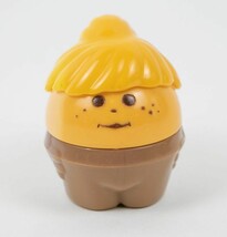 VINTAGE LITTLE TIKES CHUNKY TODDLER TOTS BLONDE GIRL PONYTAIL CHILD FIGURE - $6.33