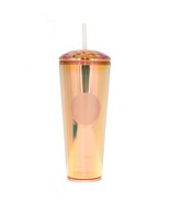 Starbucks Rose Gold Unicorn Kaleidoscope Diamond Cold Cup 24oz Venti Tum... - £31.48 GBP