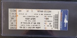 Pink Floyd / Roger Waters - Original 2010 Unused Whole Full Concert Ticket - £11.86 GBP