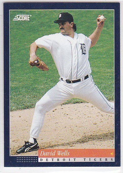 M) 1994 Score Baseball Trading Card - David Wells #369 - $1.97