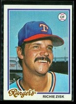 Vintage 1978 TOPPS Baseball Trading Card #110 RICHIE ZISK Texas Rangers - £7.68 GBP