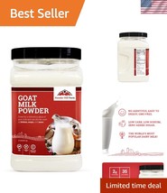 100% Natural Goat Milk Powder, 2LB Pack - Ideal for Dairy Sensitives - $52.50