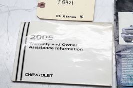 2005 CHEVROLET SILVERADO 2500HD CAR OWNER'S OPERATOR MANUAL BOOK P8451 image 2