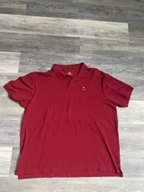 Disney Parks Mickey Red Polo Cotton Mens Short Sleeve Polo Shirt SZ XXXL - £14.08 GBP