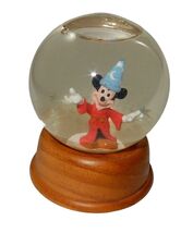 Disney NE The First Limited Edition Crystal Snow Globe Collection Mickey... - $16.99