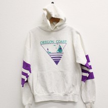 Vintage Oregon Coast Hooded Sweatshirt Medium - $67.32